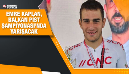 Kıbrıslı Türk bisikletçi Emre Kaplan, Türkiye Milli Takımı’nda…