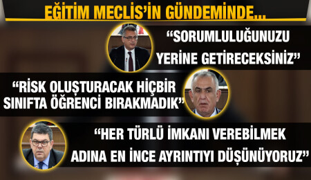 Meclis Genel Kurulu’nda eğitimdeki sorunlar gündeme getirildi