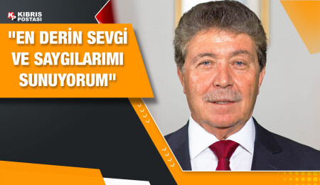 Ünal Üstel, Kıbrıs Postası'nın 22'nci kuruluş yıl dönümünü kutladı