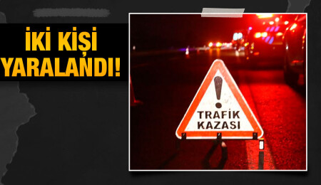 Girne-Alsancak Çevre Yolu’nda trafik kazası: İki kişi yaralandı