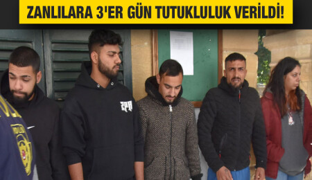 Güney Kıbrıs'tan 3 adet motosiklet çaldılar, tutuklandılar