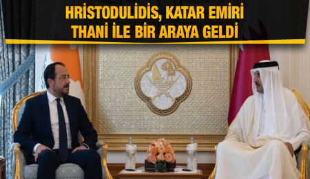 Gazze’deki insani krizin çözümlenmesi çabasında Güney Kıbrıs ve Katar iş birliği konusunda mutabık kaldı