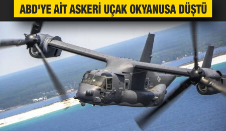 ABD askeri uçağı, Yakuşima Adası yakınlarında okyanusa düştü