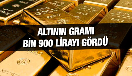 Gram altın 2 bin liraya koşuyor
