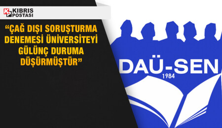 DAÜ-SEN: DAÜ Rektörlüğü Öğrenci Disiplin Tüzüğü'nde olmayan ‘öpüşmek’ suçunu icat etti