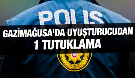 Gazimağusa’da bir araçta yapılan aramada 10 gram uyuşturucu bulundu, 1 kişi tutuklandı