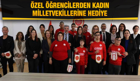 Algım Özel Eğitim Merkezi öğrencileri, Cumhuriyet Meclisi’ni ziyaret etti