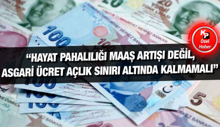 Hesap tuttu; son beş ayın hayat pahalılığı yüzde 40.84