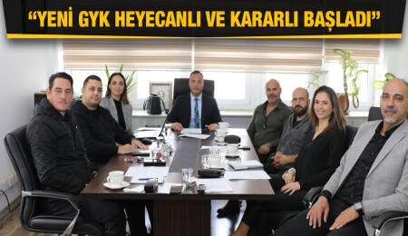 Yeni oluşan Spor Dairesi Genel Yönetim Kurulu ilk toplantısını gerçekleştirdi