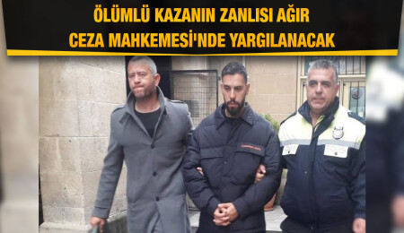 Girne’deki ölümlü kazanın zanlısı Zeka Saldam, 3 ay tutuklu kalacak