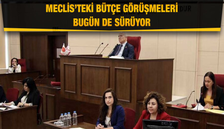 Meclis’te bütçe maratonu devam ediyor