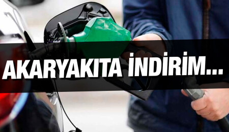 Akaryakıt fiyatlarında indirime gidildi