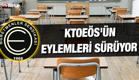 KTOEÖS bugün ve yarın öğleden sonra ders yapmama eylemi yapacak