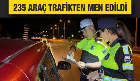 Geçen hafta 69 trafik kazası meydana geldi!