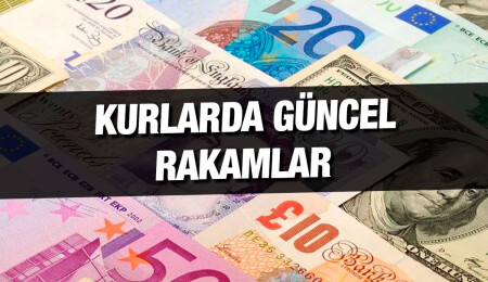 Euro 33,10, sterlin 38,10, dolar 29,80 TL'den işlem görüyor