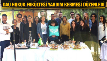 DAÜ öğrencileri, Şampiyon Melekleri Yaşatma Derneği yararına kermes düzenledi