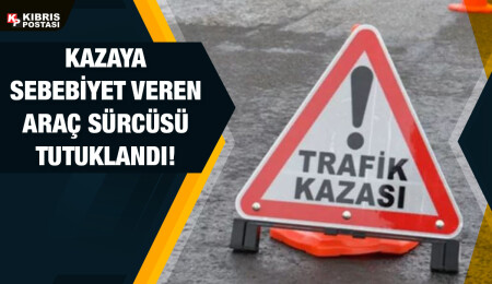Çatalköy’de trafik kazası: Motosiklet sürücüsü yaralandı