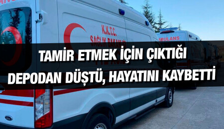 Lefkoşa’da üzerine su deposu devrilen Cumali Ayman hayatını kaybetti!