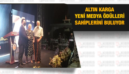Altın Karga Yeni Medya Ödülleri verildi