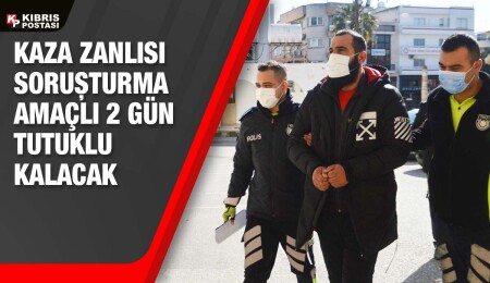 Yakın Doğu Bulvarı’nda yaşanan kaza sebebiyle mahkemeye çıkarıldı