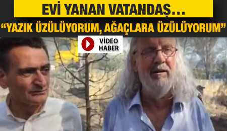 Tarım ve Doğal Kaynaklar Bakanı Oğuz, yangında evi yanan vatandaşla görüştü