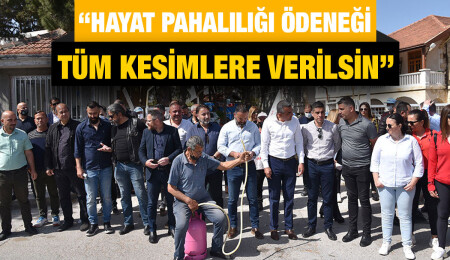 Mağusa ve İskele’deki Gelir ve Vergi Dairesi ile Araç Kayıt şubelerinde greve gidildi