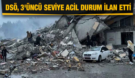 DSÖ deprem için acil durum ilan etti