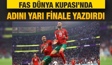 Portekiz'i tek golle deviren Fas, Dünya Kupası'nda yarı finalde!
