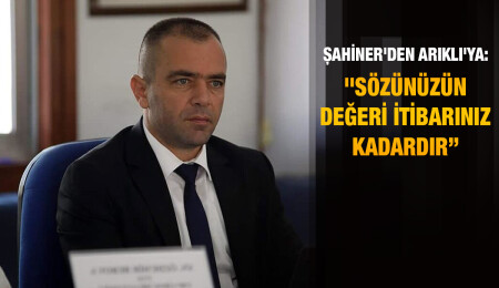 Salahi Şahiner’den Erhan Arıklı’ya: “CTP’ye uyarıda bulunmak sizin haddinize değil”