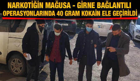 Mağusa - Girne bağlantılı kokain operasyonunda tutuklu sayısı 3 oldu