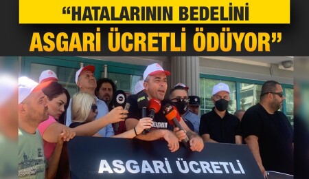 Hür-İş’e bağlı sendikalar, Çalışma Bakanlığı önünde...