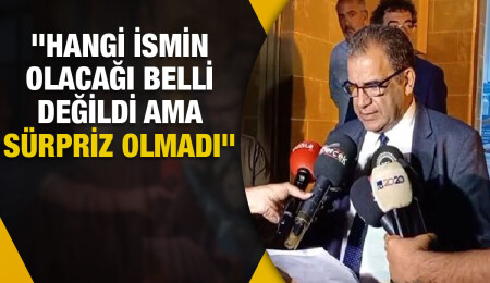 Faiz Sucuoğlu: Bugün bir karar verilmesi sürpriz oldu