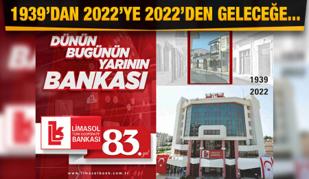Limasol Türk Kooperatif Bankası 83 yaşında