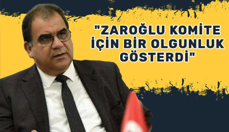 Faiz Sucuoğlu: “Bertan Zaroğlu, komite için bir olgunluk gösterdi”