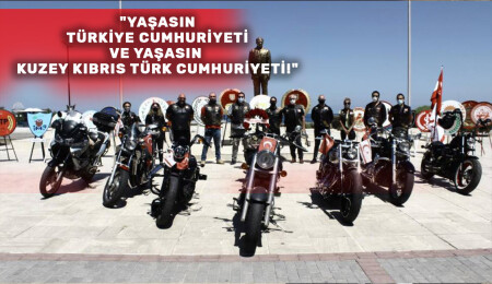 Türk Riders Chopper Club’tan 19 Mayıs Gençlik ve Spor bayramı kutlaması