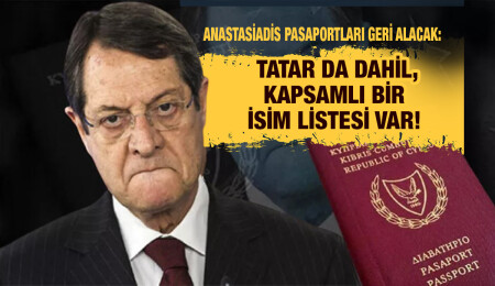 Nikos Anastasiadis: “Kıbrıs Cumhuriyeti’ni tanımayanlar, Kıbrıs Cumhuriyeti pasaportuna sahip olamaz”