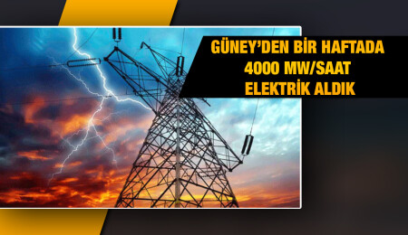 Alınan elektrik eylül-ekim aylarında geri gönderilecek
