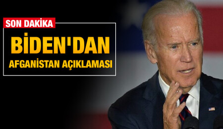 Biden: Afgan ulusal güçlerinin tamamen çökmesi beklenmedik bir şeydi