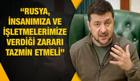 Zelenskiy, Rusya'nın savaş nedeniyle 'en yüksek' bedeli ödemesi gerektiğini söyledi