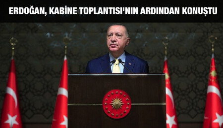 Erdoğan: "Kıbrıs'ı çözümsüzlüğe mahkum etmek isteyen zihniyete müsamaha göstermeyeceğiz"