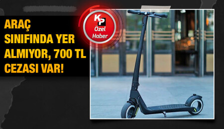 Elektrikli scooter için yasal hazırlıklar başladı