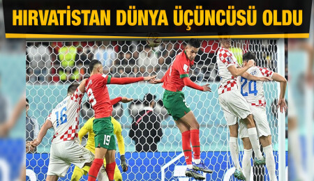 2022 Dünya Kupası’nda Hırvatistan üçüncü oldu