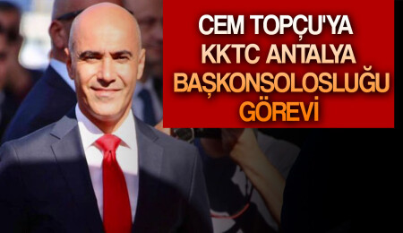 Cem Topçu'ya yeni görev: KKTC Antalya Başkonsolosu olacak
