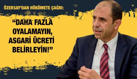 Kudret Özersay: “Binlerce özel sektör çalışanı mağdurdur, sıkıntıdadır"