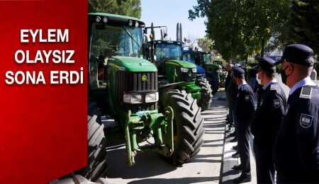 Çiftçiler Birliği’nin eylemi sona erdi