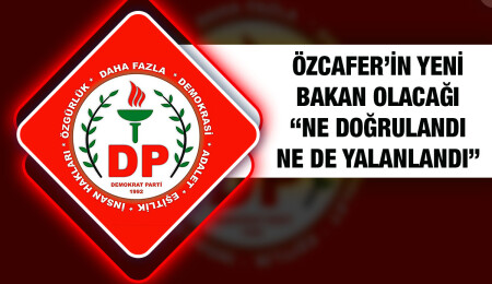 DP, Çalışma Bakanlığı’na gelecek ismi açıklamak için, istifa sürecinin tamamlanmasını bekliyor