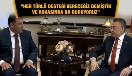 Fuat Oktay: “KKTC’ye desteklerimiz devam edecek…”