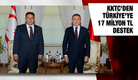 Ersan Saner: KKTC hükümeti ve STK aracılığı ile toplanan 17 milyon TL’yi AFAD’a bağışlamak istiyoruz