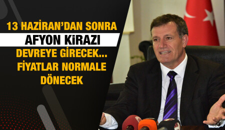 Erhan Arıklı: Kiraz fiyatları normale dönecek