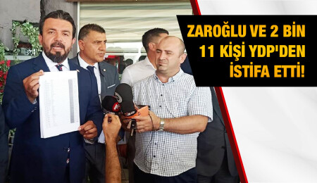Bertan Zaroğlu, beraberindeki 2 bin 11 kişiyle birlikte istifasını sundu!